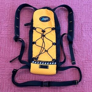 MEC Hydration pack Backpack with waist belt and bungee straps